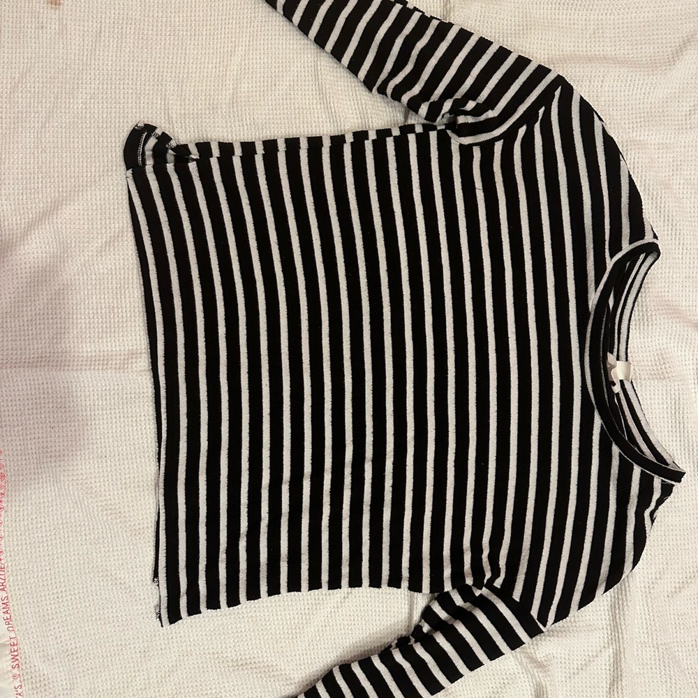 H&M striped comfy sweater